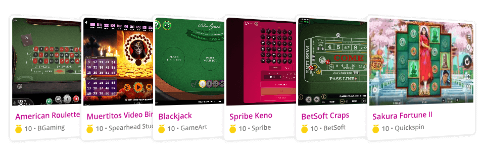 Free casino games