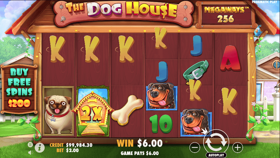 the dog house slot