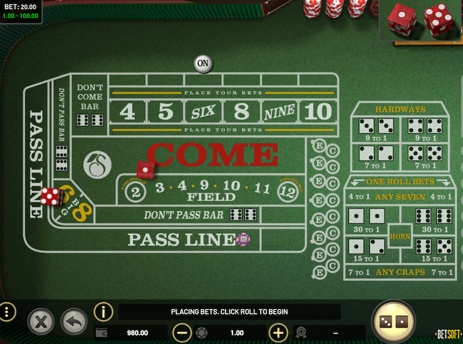 Online Craps