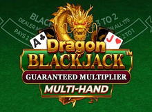 Dragon Blackjack Guaranteed Multiplier Multihand Screenshot