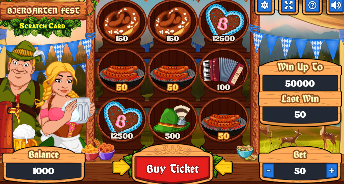 Free Scratch Game Oktoberfest