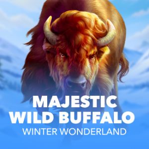 Majestic Wild Buffalo - Winter Wonderland