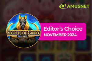 Secrets of Cairo by Amusnet - Editor’s Choice November 2024 Screenshot