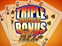 Triple Double Bonus Poker Screenshot